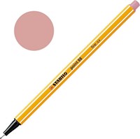 Stabilo feutre point 88 0,4 mm rose blush - accessoire d'écriture