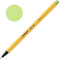 Stabilo feutre fin point 88 0,4 mm pistache - stylo couleur pour enfants