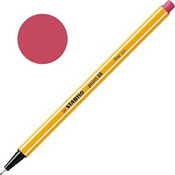 Stabilo feutre point 88 0,4 mm rouge fraise - plaisir d'écriture