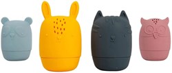BigJigs jouets de bain animaux - jouets d'eau en silicone pour bébés