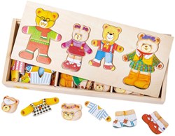 Bigjigs Habillage Famille Ours