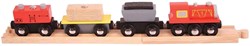 Bigjigs train de marchandises en bois jouet train BJT182 compatible