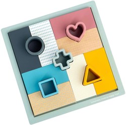 BigJigs puzzle mosaïque éducatif en bois certifié FSC