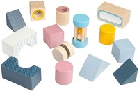 BigJigs jouet sensoriel blocs explorateurs set de construction en bois-2