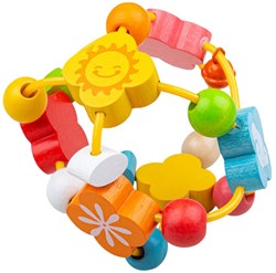 BigJigs balle d'activité bébé - jouet sensoriel en bois