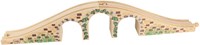BigJigs pont en bois pour train avec 3 arches - pont jouet-2