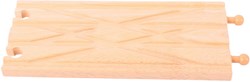 Bigjigs Rails de Train en Bois - Croisement Diamant - Jouet