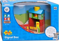 BigJigs maison de signalisation en bois pour train - set de 3 pièces-2