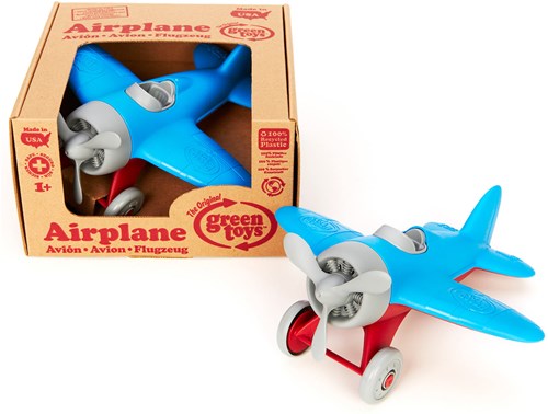 Green Toys avion bleu - avion jouet durable pour enfants-2