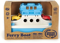 Green Toys ferry avec voitures bleu-blanc jouet durable