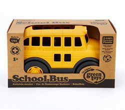 Green Toys bus scolaire jouet durable bus en plastique jaune