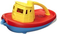 Green Toys remorqueur - jouet durable - poignée jaune-2