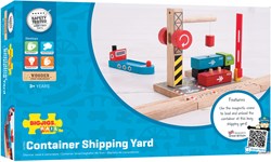 BigJigs chantier en bois train set - jouet durable