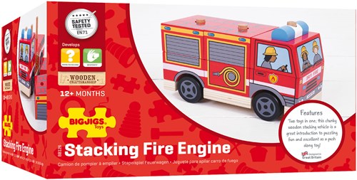 Bigjigs Stacking Fire Engine