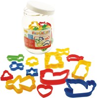 BigJigs boîte d'emporte-pièces 24 pièces jouet coloré pour enfants
