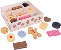 BigJigs boîte à biscuits en bois - biscuits jouets pour enfants-3