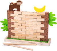 BigJigs jeu de maths en bois Jungle Crash - jeu éducatif pour enfants