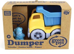 Green Toys benne basculante jouet durable bleu jaune