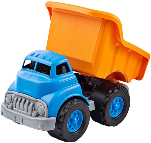 Green Toys Camion Benne Bleu/Orange-2