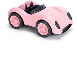 Green Toys Voiture de course rose