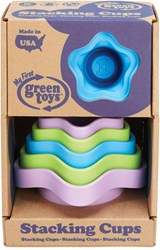 Green Toys gobelets empilables jouet de bain durable bleu