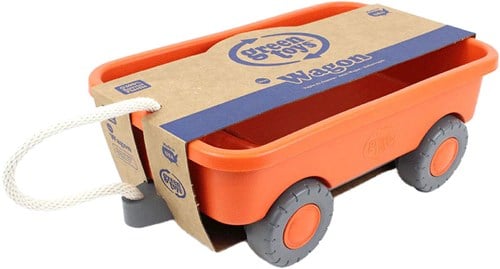 Jouet vert Voiture orange