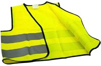 BigJigs Gilet de sécurité jaune pour enfants - gilet réfléchissant 4-6 ans-2