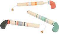 BigJigs pistolet jouet en bois avec bouchon - Bois FSC-2