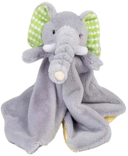 BigJigs doudou éléphant peluche - doudou bébé multicolore-2