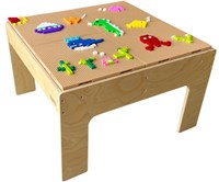 Eduplay table d'activités STEM 93 cm table de construction jouet éducatif-2