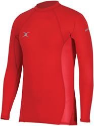 Gilbert maillot thermique sport rouge 3XL - Atomic Base Layer homme
