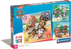 Clementoni puzzle Paw Patrol - 3x48 pièces - puzzle pour enfants