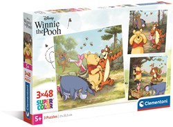 Clementoni puzzle Disney Winnie l’Ourson 3x48 pièces puzzle enfant
