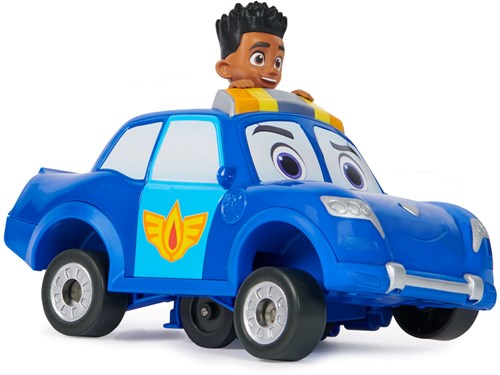 Spin Master Firebuds voiture jouet Jayden & Piston avec action donut drift-3