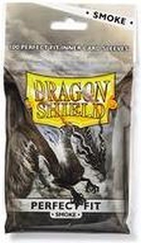 Dragon Shield protège-cartes gris fumé - 100 pièces - perfect fit