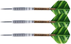 Royal Darts Green Line fléchettes pointe acier 21g set tungstène
