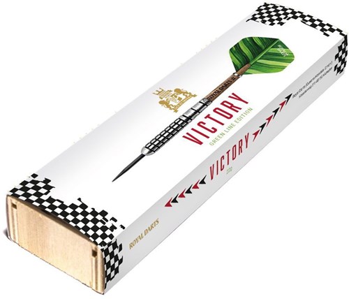 Royal Darts Green Line fléchettes pointe acier 23g set tungstène-2