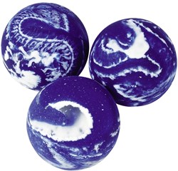 Goki balle rebondissante espace glow-in-the-dark - jouet balle