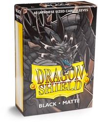 Dragon Shield protège-cartes - Japanese Matte Black - 60 pièces - Yu-Gi-Oh!