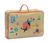 Djeco valise Graphic - valise enfant imperméable avec poignée