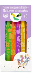 Djeco feutres magic multicolore - jouet créatif pour enfants