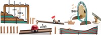 Djeco Jeu d'action et de réaction 'Zig & Go' - Musique - 52 pcs.