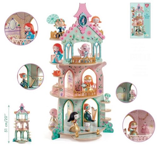 Djeco Arty Toys Château des Princesses-2