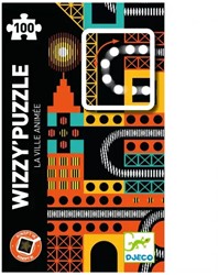 Djeco La ville animée - 100 pcs
