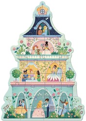 Djeco Puzzle de sol La Tour de la Princesse (36 pièces)