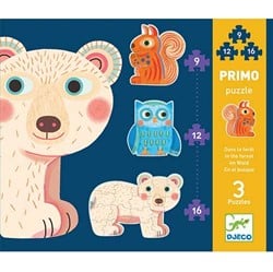 Djeco Puzzles Primo - Dans la forêt