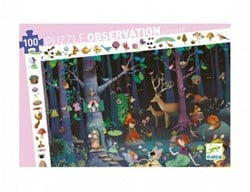 Djeco La forêt enchantée - 100 pcs