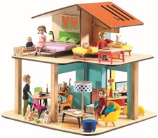 Jouets maison de poupée Djeco - imagination et créativité