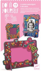 Djeco Mosaic Picture Frame Craft Set Fairy Tales (en anglais)