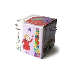 Djeco 10 cubes nature & animaux